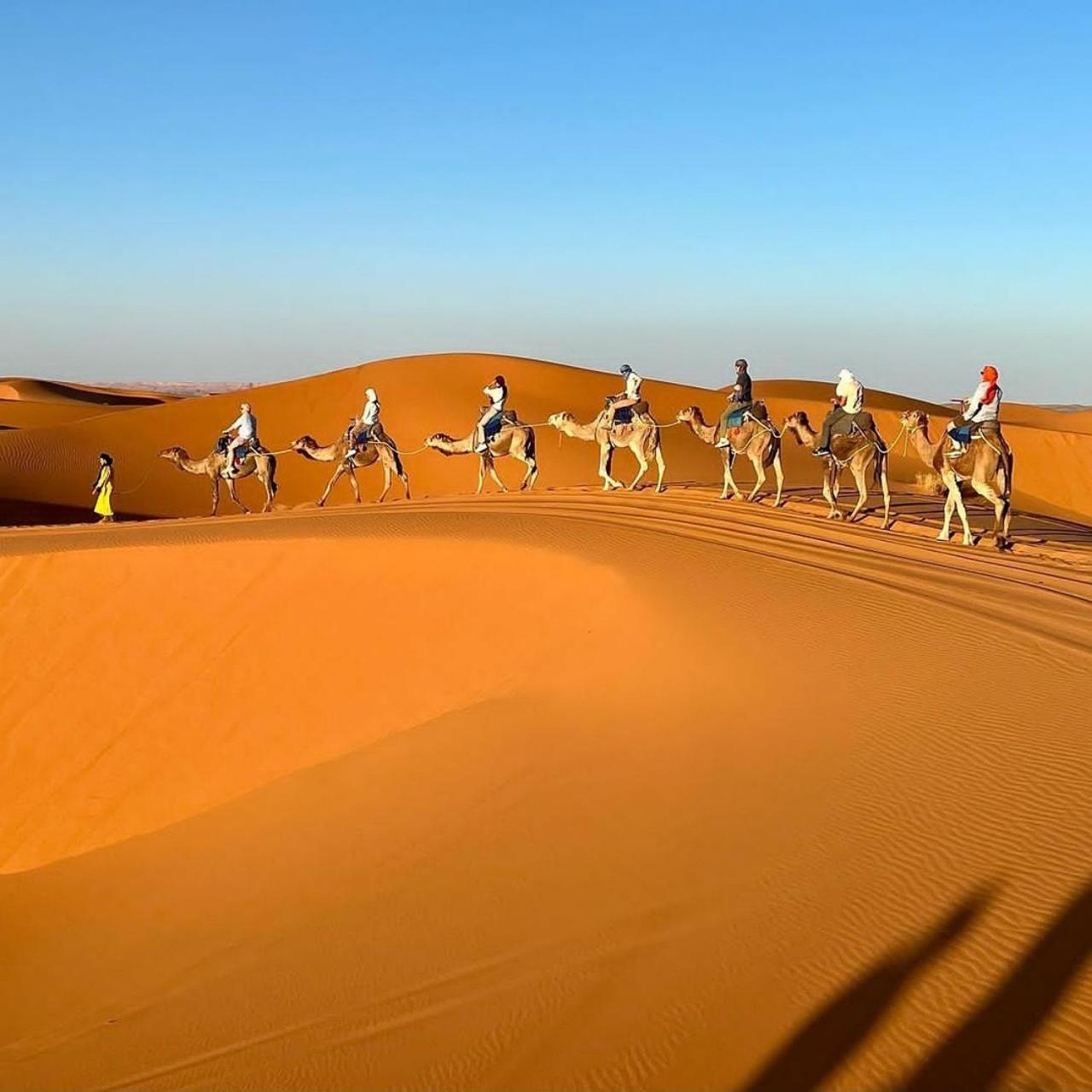 Bivouac La Fibule Des Dunes Merzouga Buitenkant foto